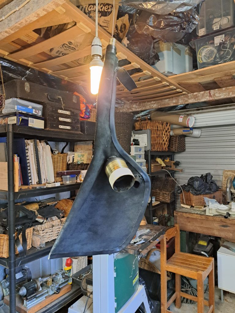A bag in progress